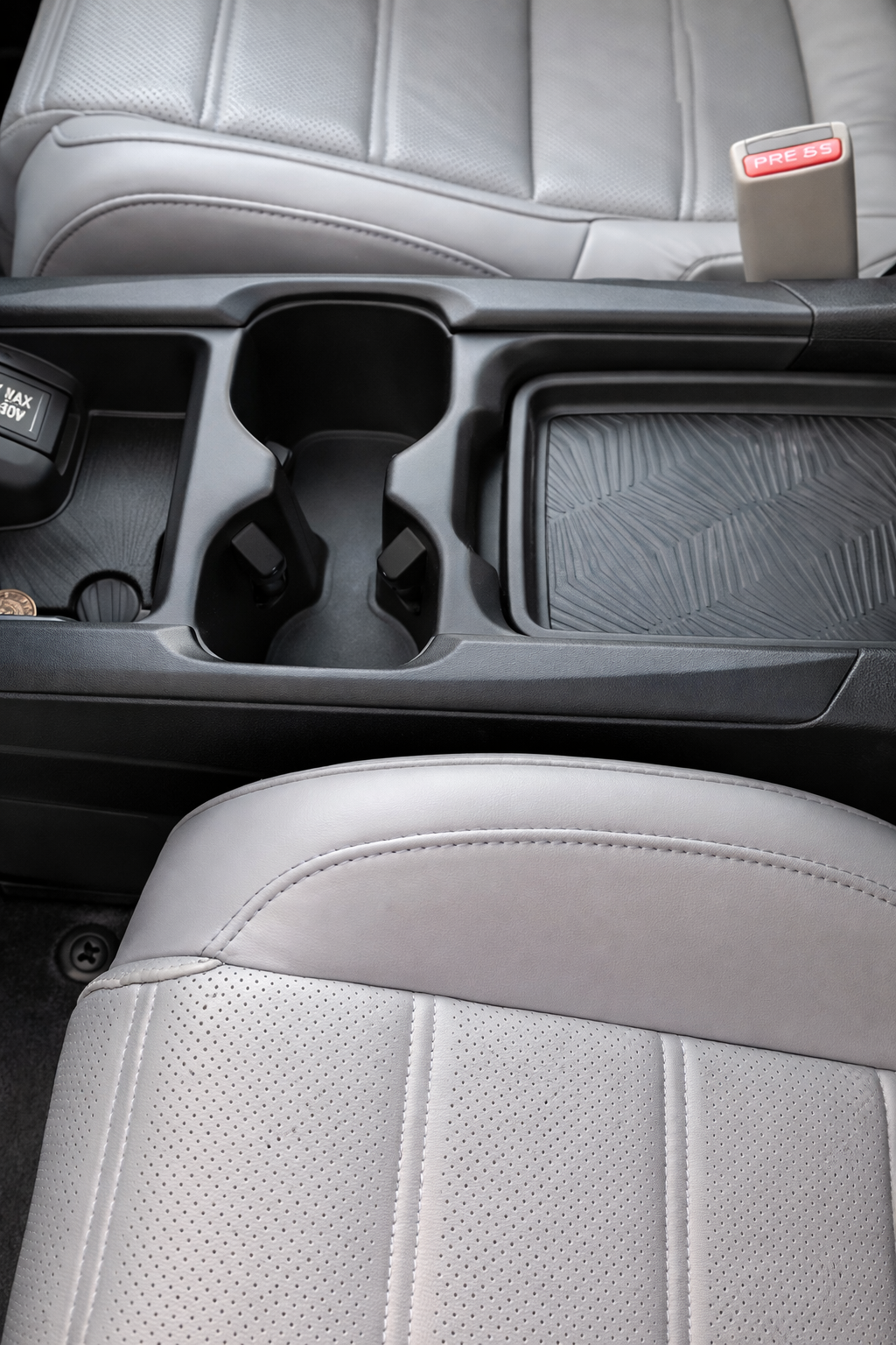 Interior Console and Leather Detail