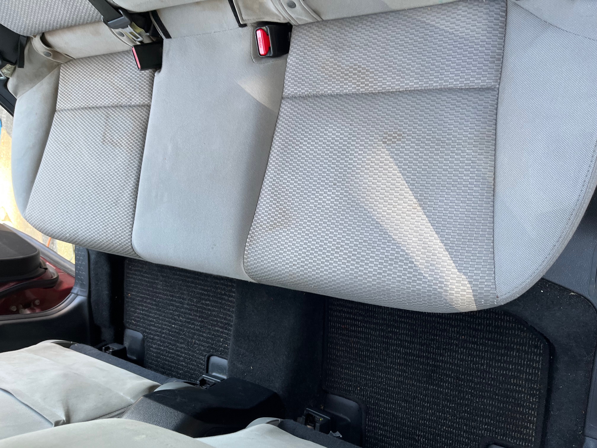 Interior Seat Cleaning - After Detail